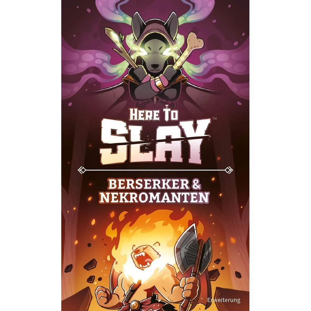 Asmodee Spiel Here to Slay - Berserker & Nekromanten