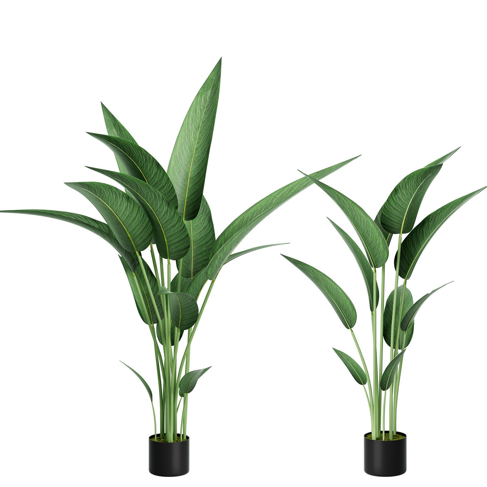 Kunstbaum Kunstpflanze Ficusbaum 110/140 cm Künstliche Pflanzen, FIVMEN, Hö günstig online kaufen