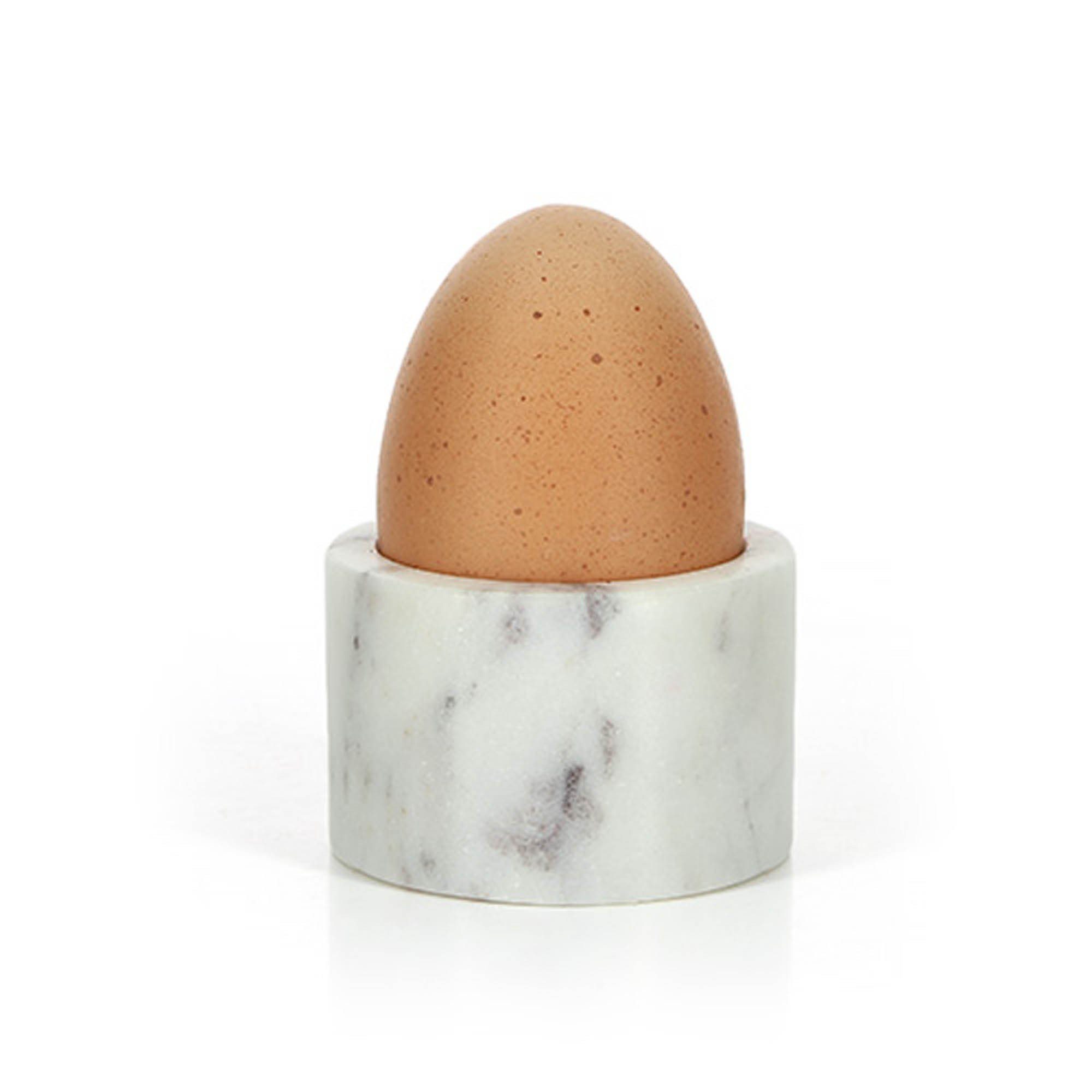 mitienda Eierbecher Eierbecher aus Marmor weiß Copa