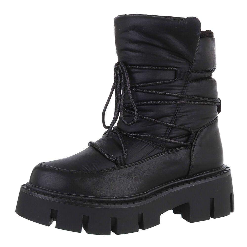 Ital-Design Damen Snowboots Freizeit Snowboots (88489461) Blockabsatz Stief günstig online kaufen