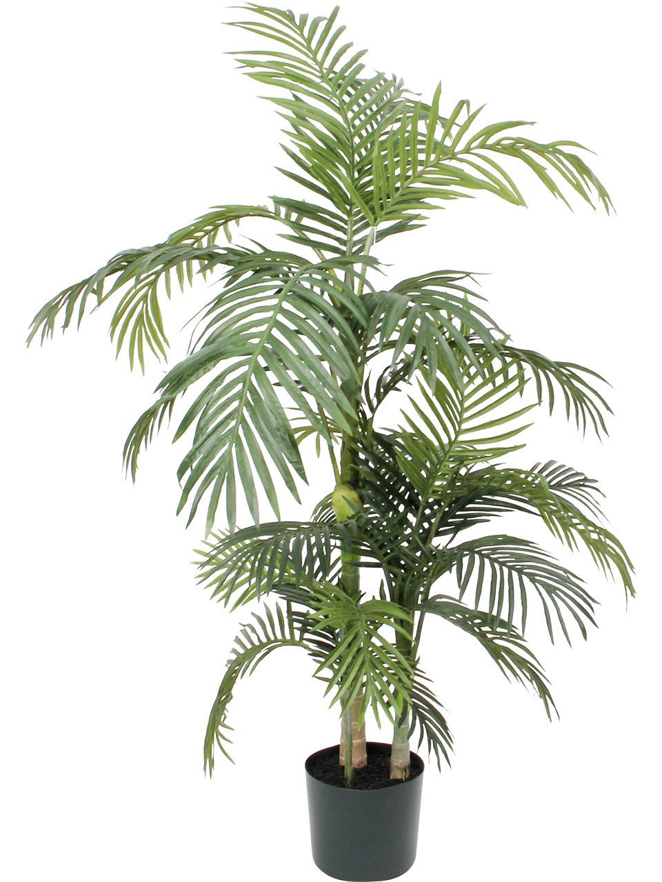 Kunstpflanze Mica Areca Palme im Plastik Topf grün, 150 x 100