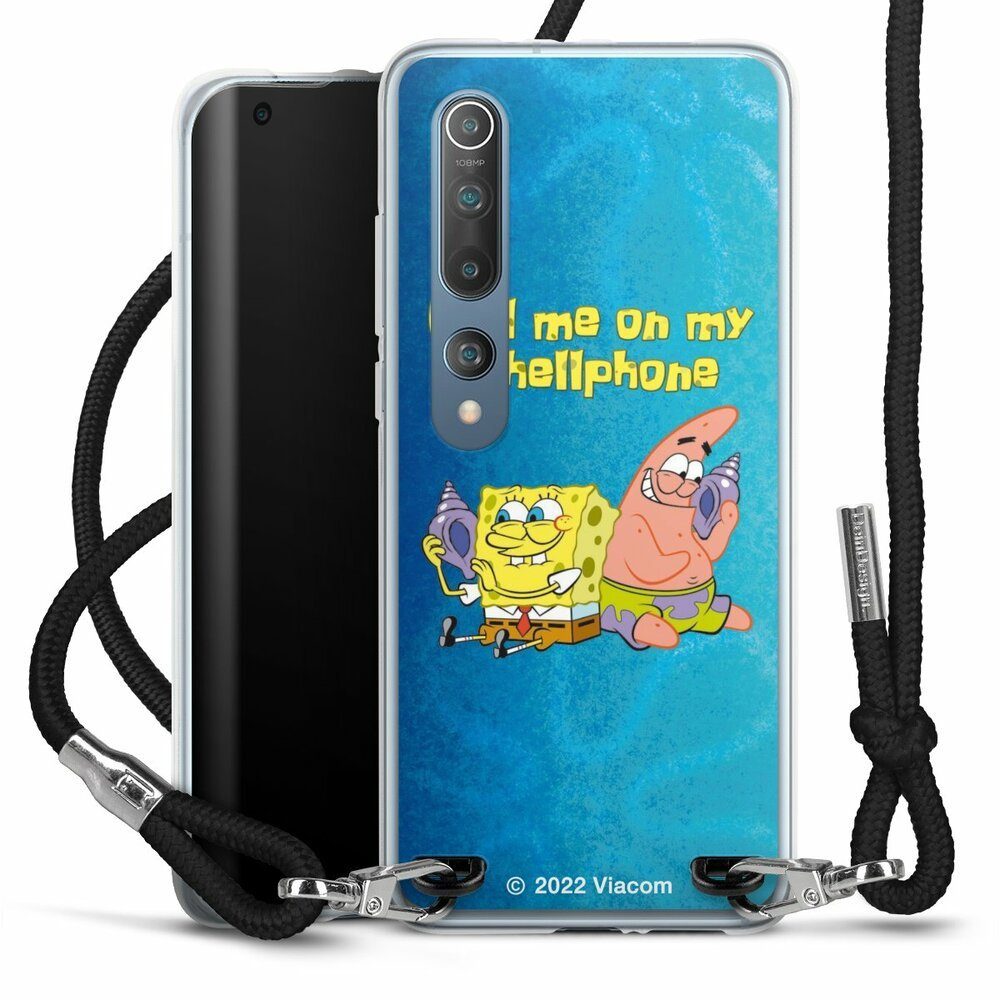 DeinDesign Handyhülle Patrick Star Spongebob Schwammkopf Serienmotiv, Xiaomi Mi 10 Handykette Hülle mit Band Case zum Umhängen