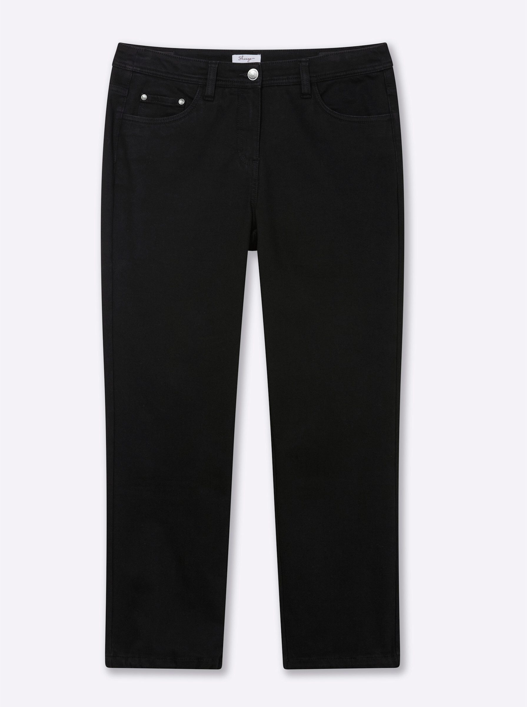 Sheego Jerseyhose Thermo-Jeans