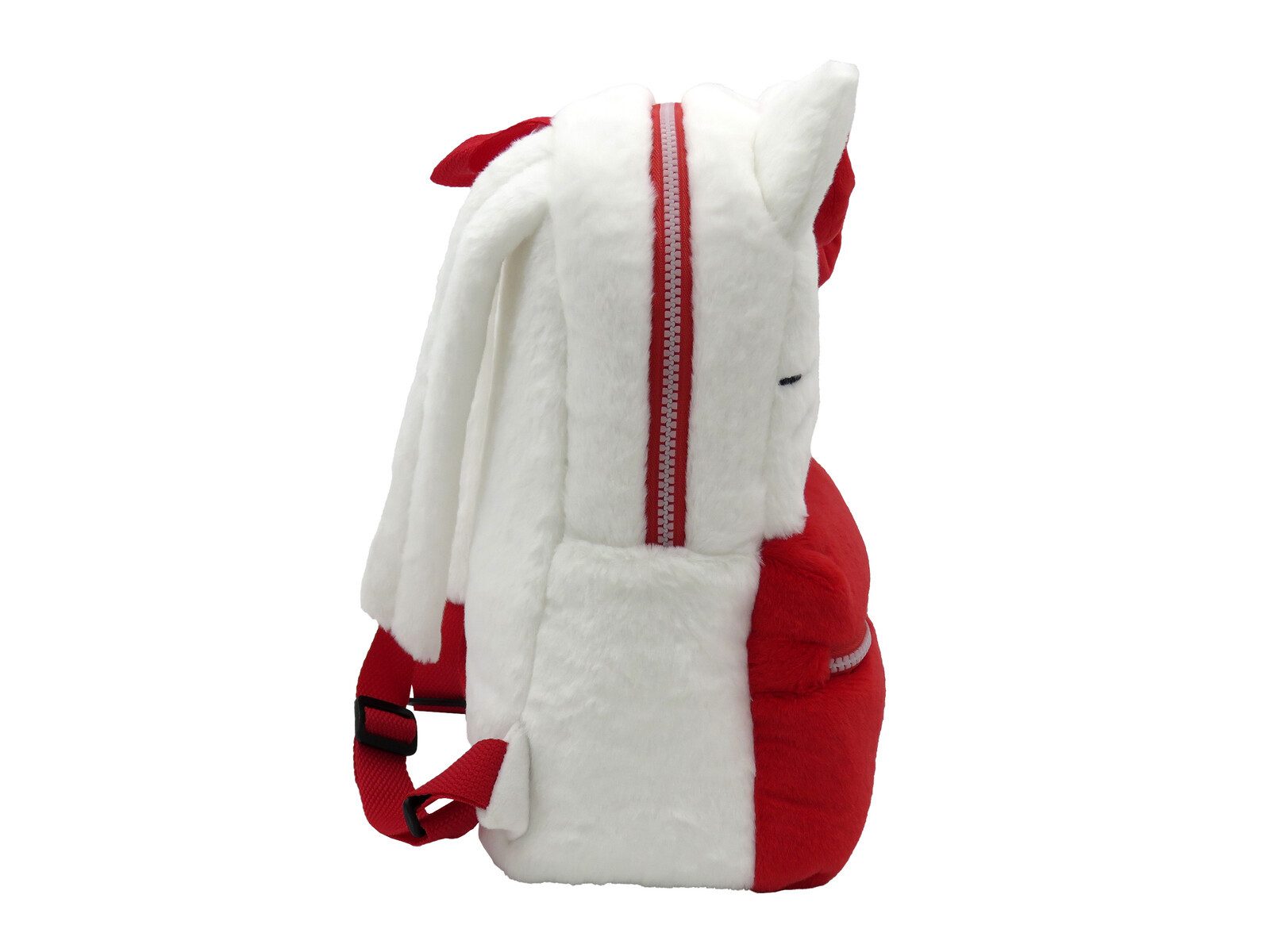 Hello Kitty Kinderrucksack - Plüschrucksack kuschelig mit Reißverschluss (1-tlg)