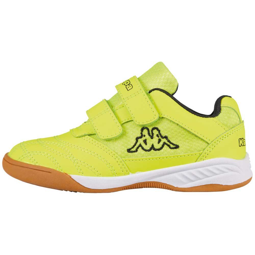 mit Sohle Hallenschuh Kappa nicht-färbender yellow-black