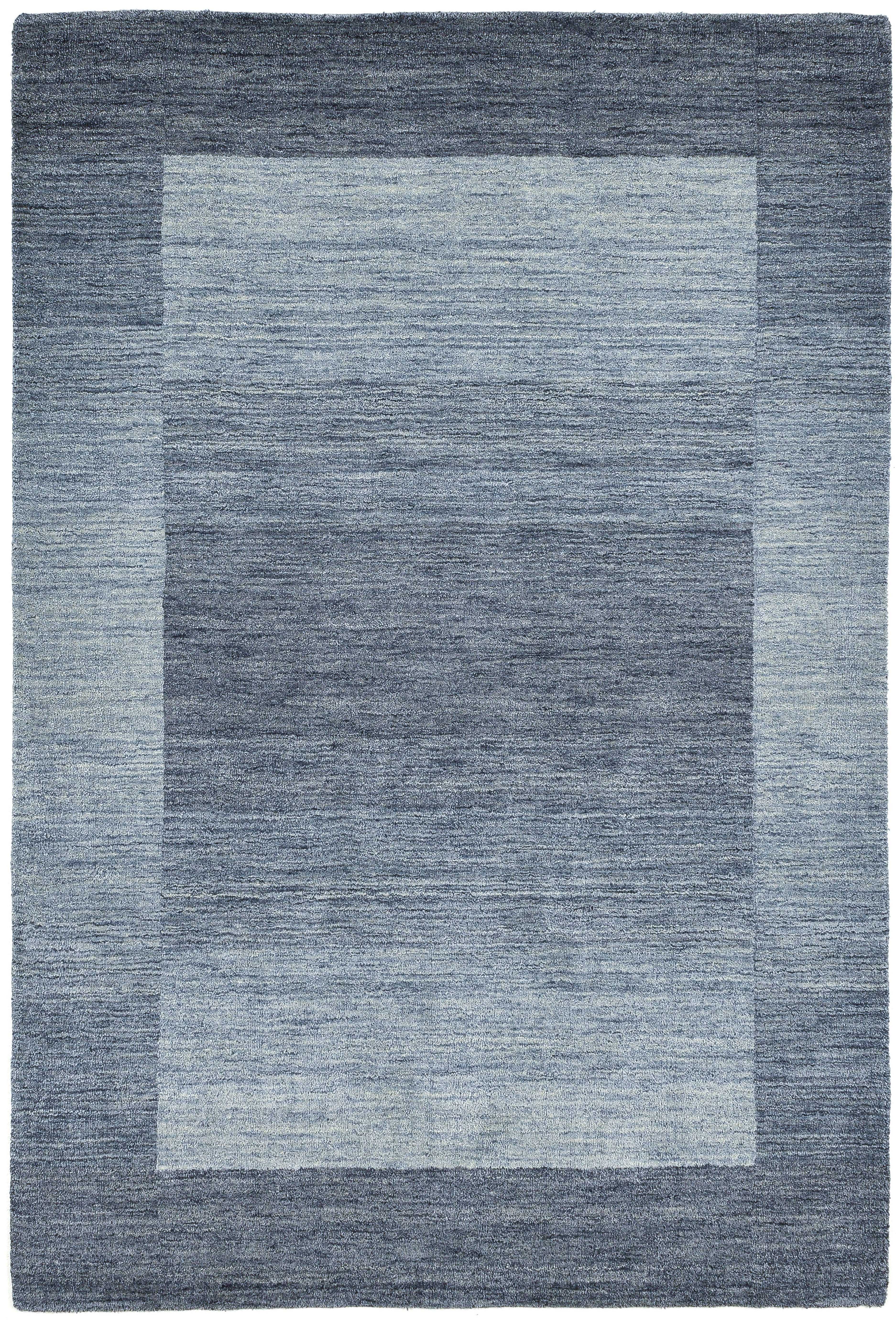 THEKO Wollteppich Gabbeh Super, Handweb, auch als Läufer erhältlich, reine Wolle, rechteckig, Höhe: 9 mm, Schlafzimmer, Wohnzimmer, Esszimmer, auch als Bettumrandung