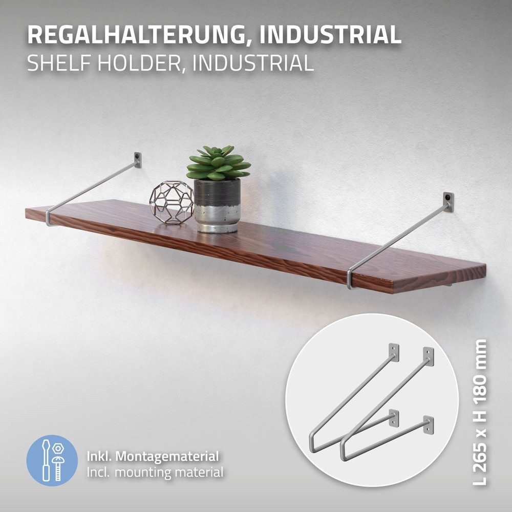 ML-DESIGN Wandregalhalter Regalhalterung Winkel Halterung für günstig online kaufen