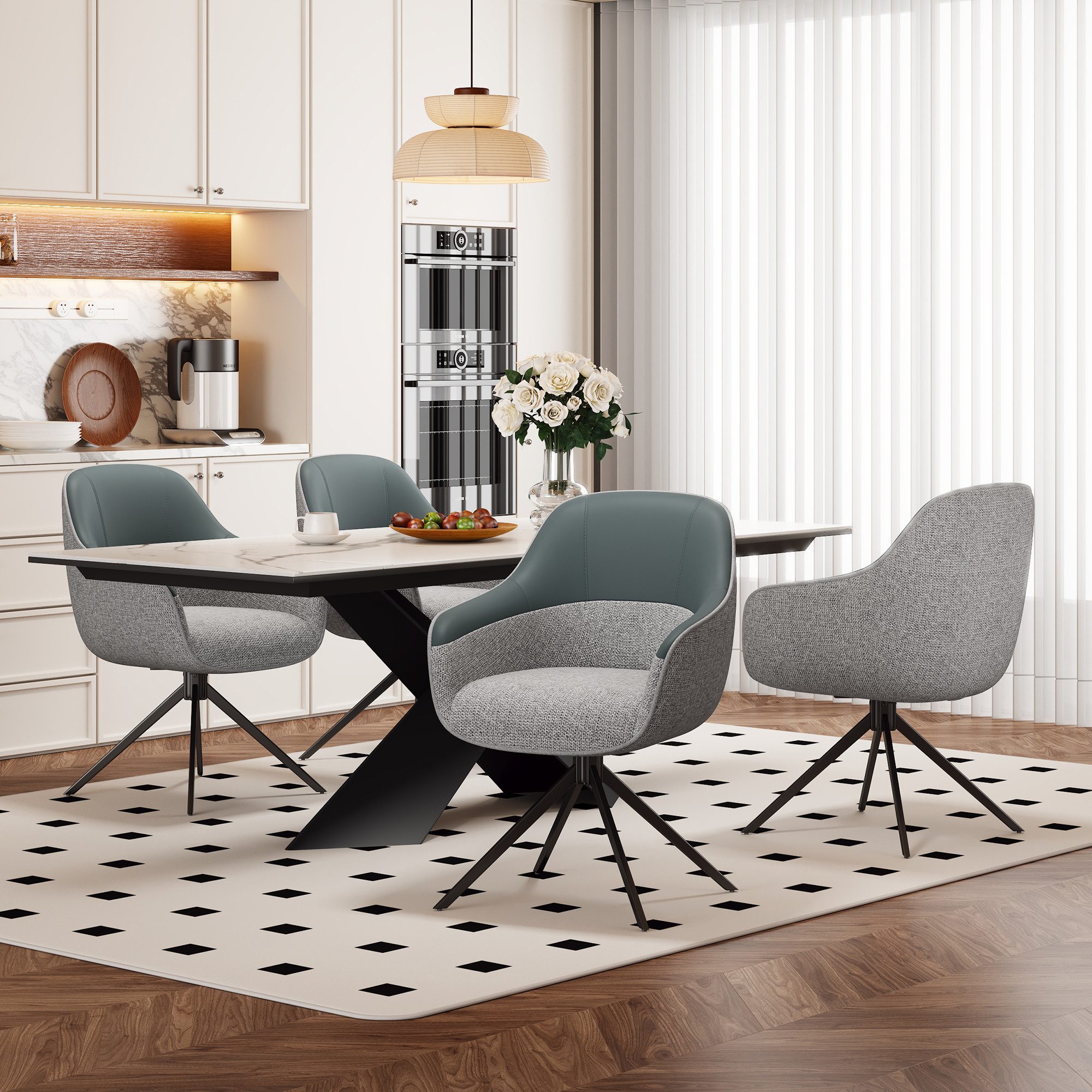 HAUSS SPOLE Esszimmerstuhl 4er set mit günstig online kaufen