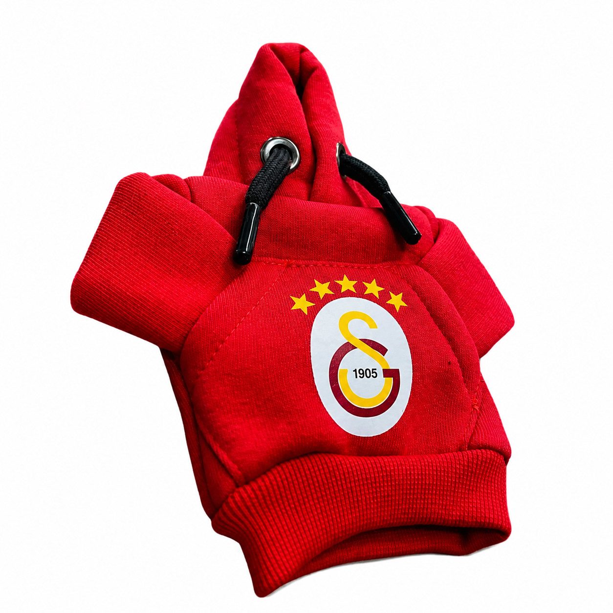 Jungengel Puppen Autositz Mini Hoodie / Pullover für Schaltknüppel Fahrzeug Galatasaray Edition, (Einzelartikel, 1-tlg), Offizielles Galatasaray-Design, univers – Bild 4 von 5