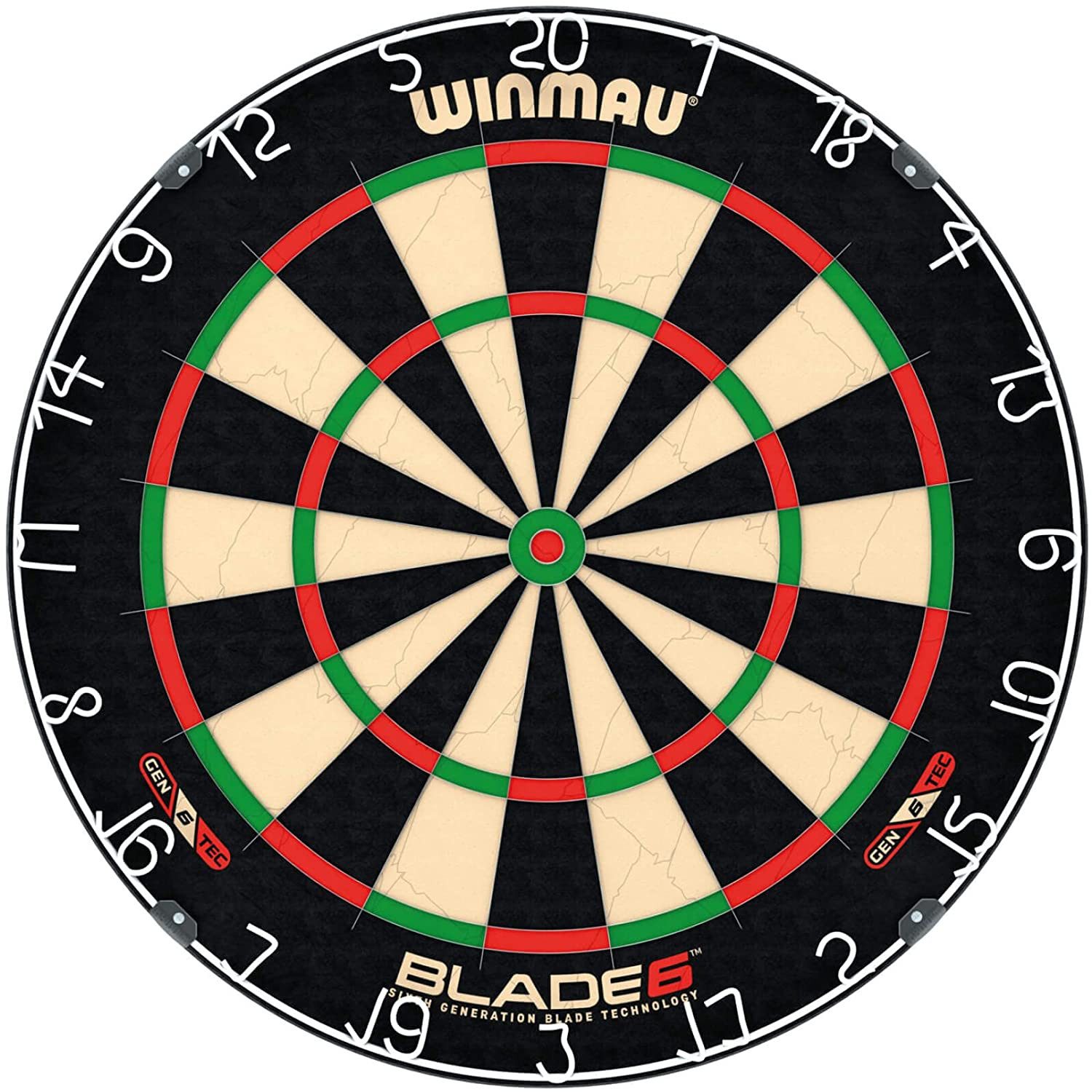 Winmau Dartpfeil WINMAU Blade 6 Professional Bristle Klassische Dartboard