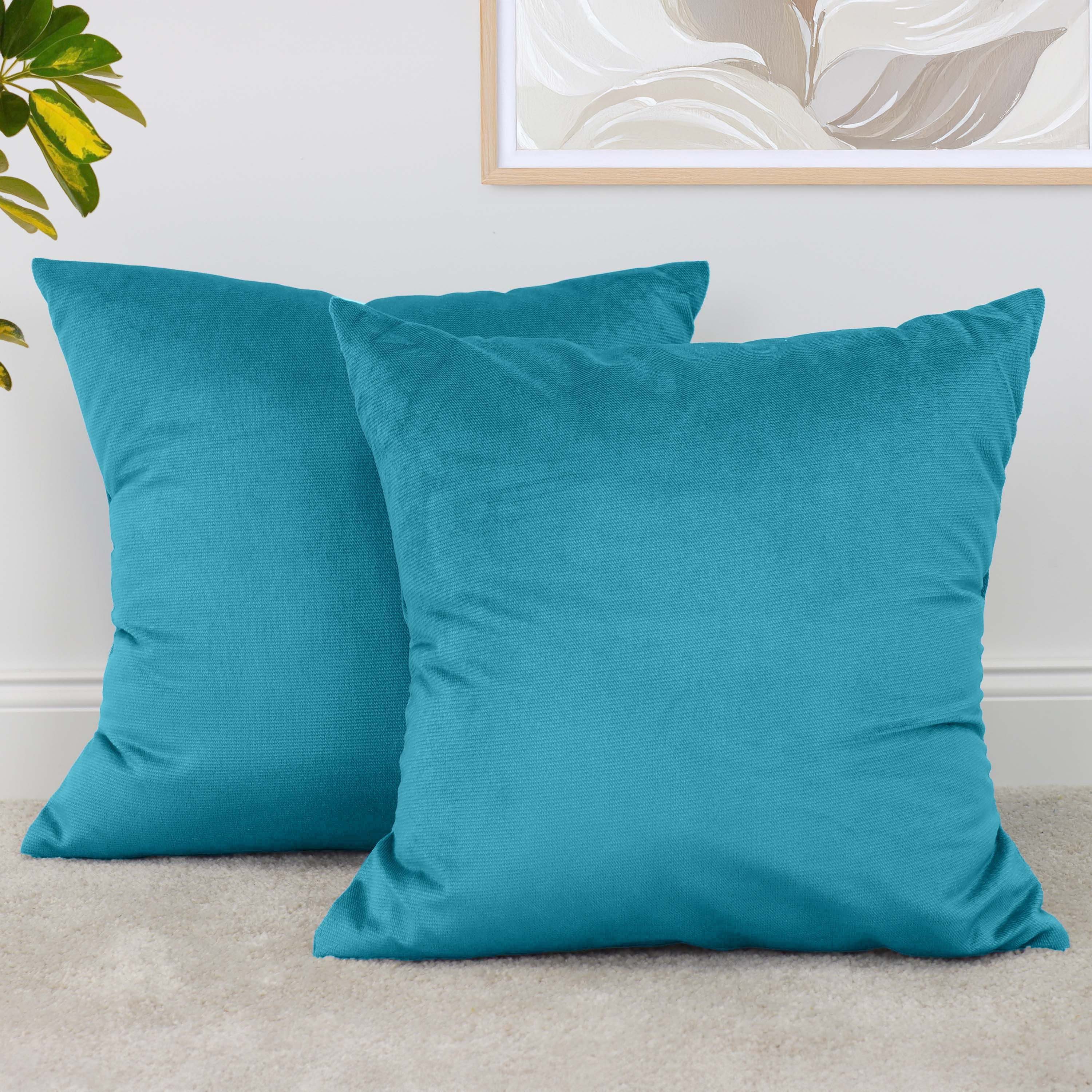 Amilian Dekokissen 2er Set - Kissen mit Füllung und Bezug - Sofakissen, Zie günstig online kaufen