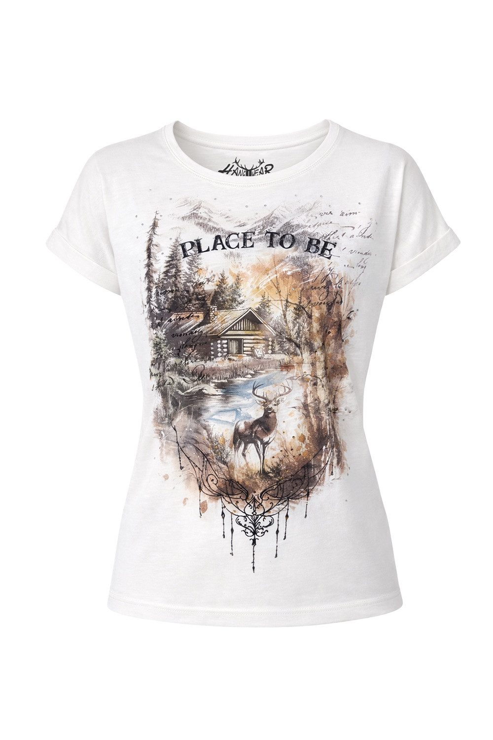 Hangowear T-Shirt Hangowear Damen T-Shirt Melody - offwhite