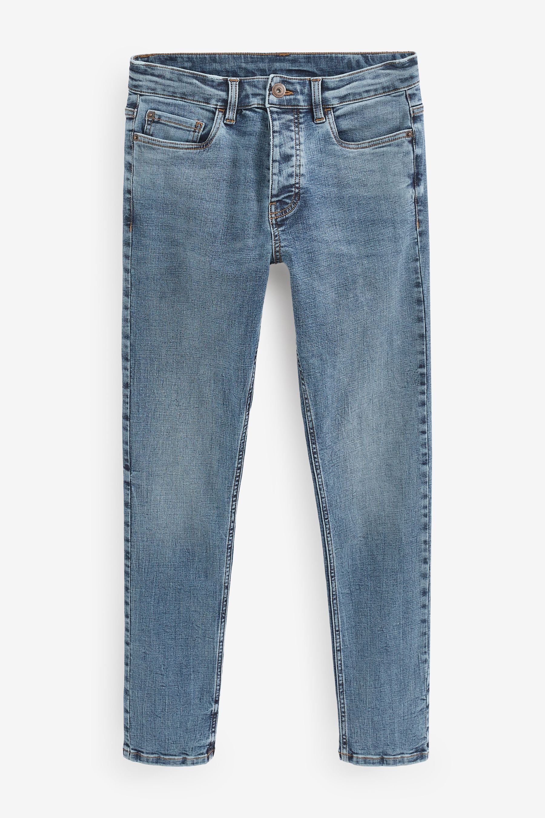 Next Skinny-fit-Jeans (1-tlg) Mid Blue | Skinny Jeans