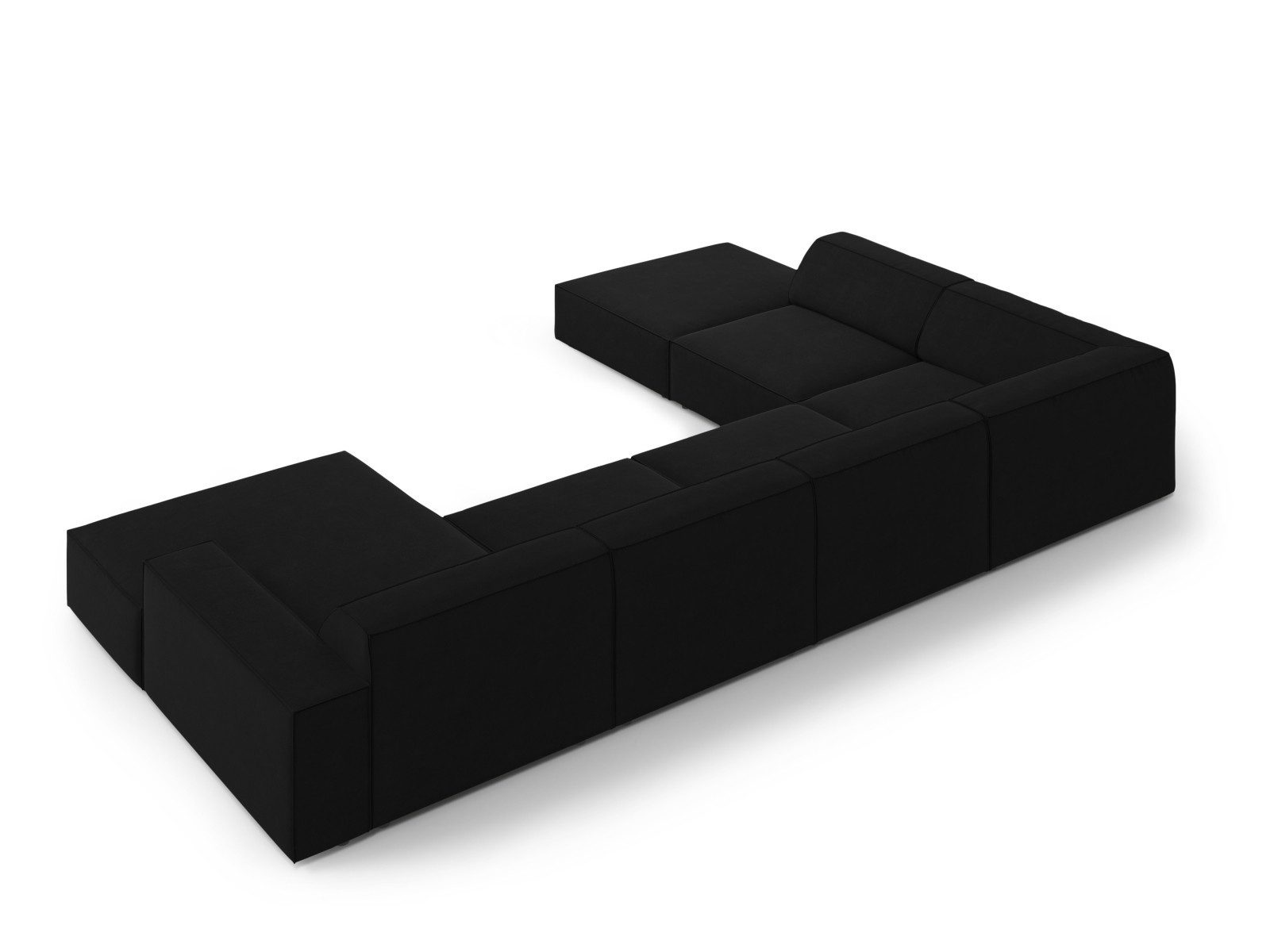 Micadoni Ecksofa Jodie, Panorama 7-Sitzer günstig online kaufen