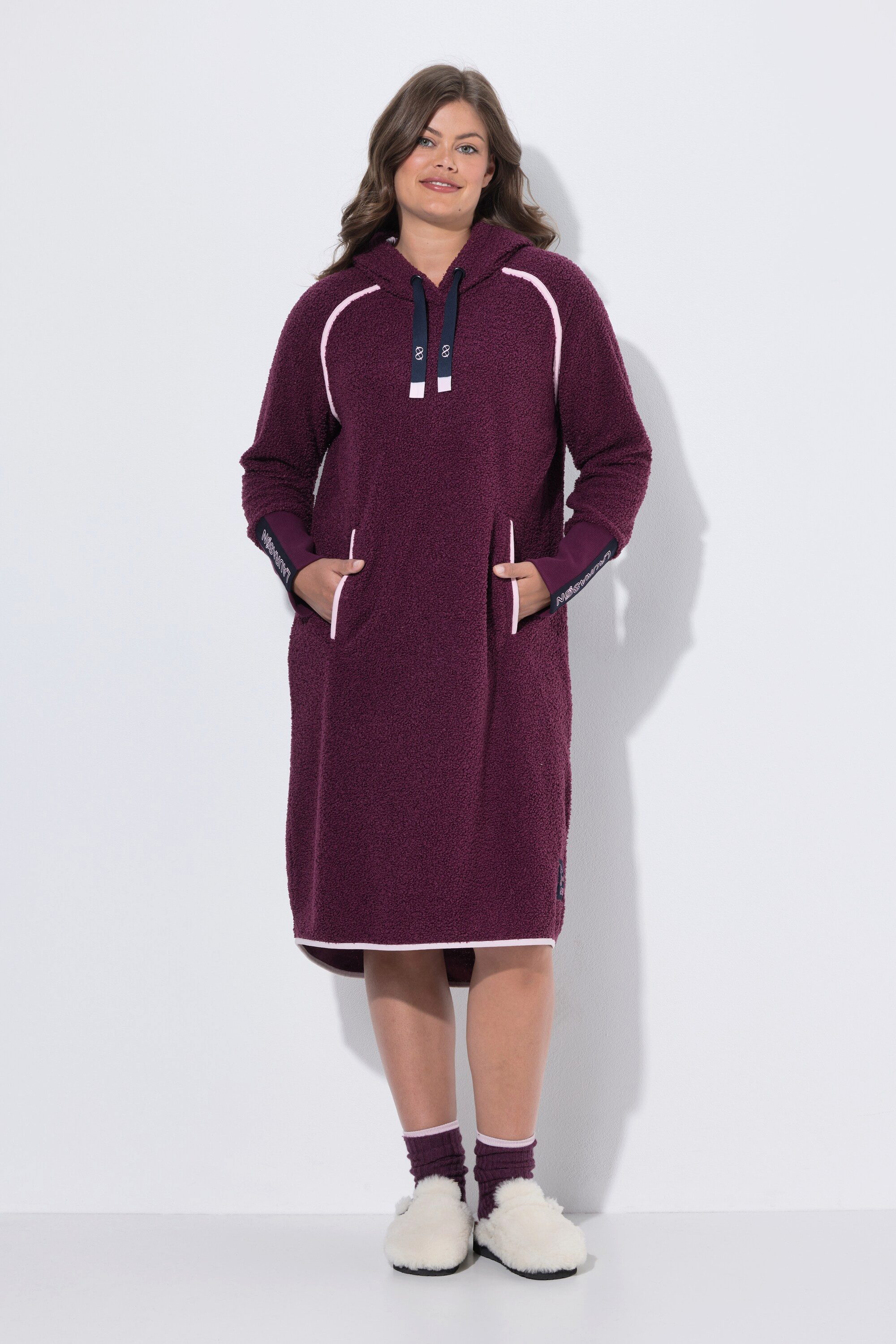 Laurasøn Trachtenkleid Teddy-Kleid Langarm Kapuze