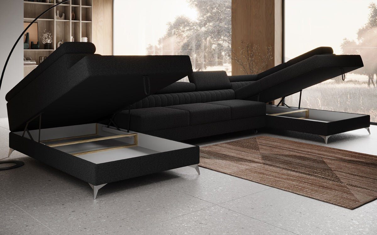Luxusbetten24 Schlafsofa Designer Sofa Aurea U günstig online kaufen