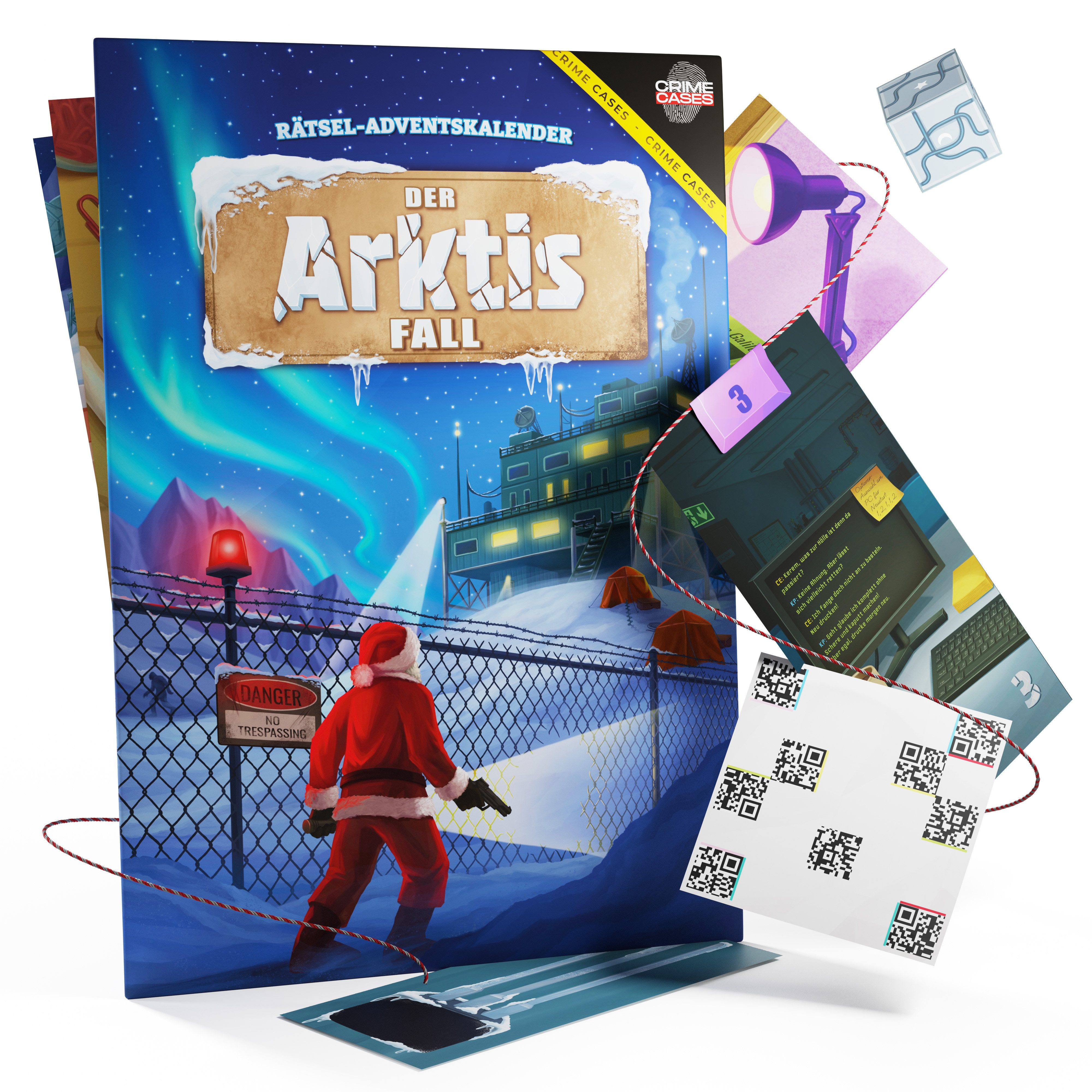 CRIMECASES Spielzeug-Adventskalender "Der Arktis Fall" (Krimi Rätsel Advent günstig online kaufen