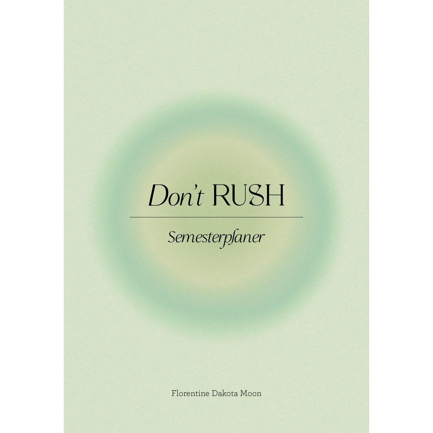 CE Community Editions GmbH Taschenkalender Don't Rush