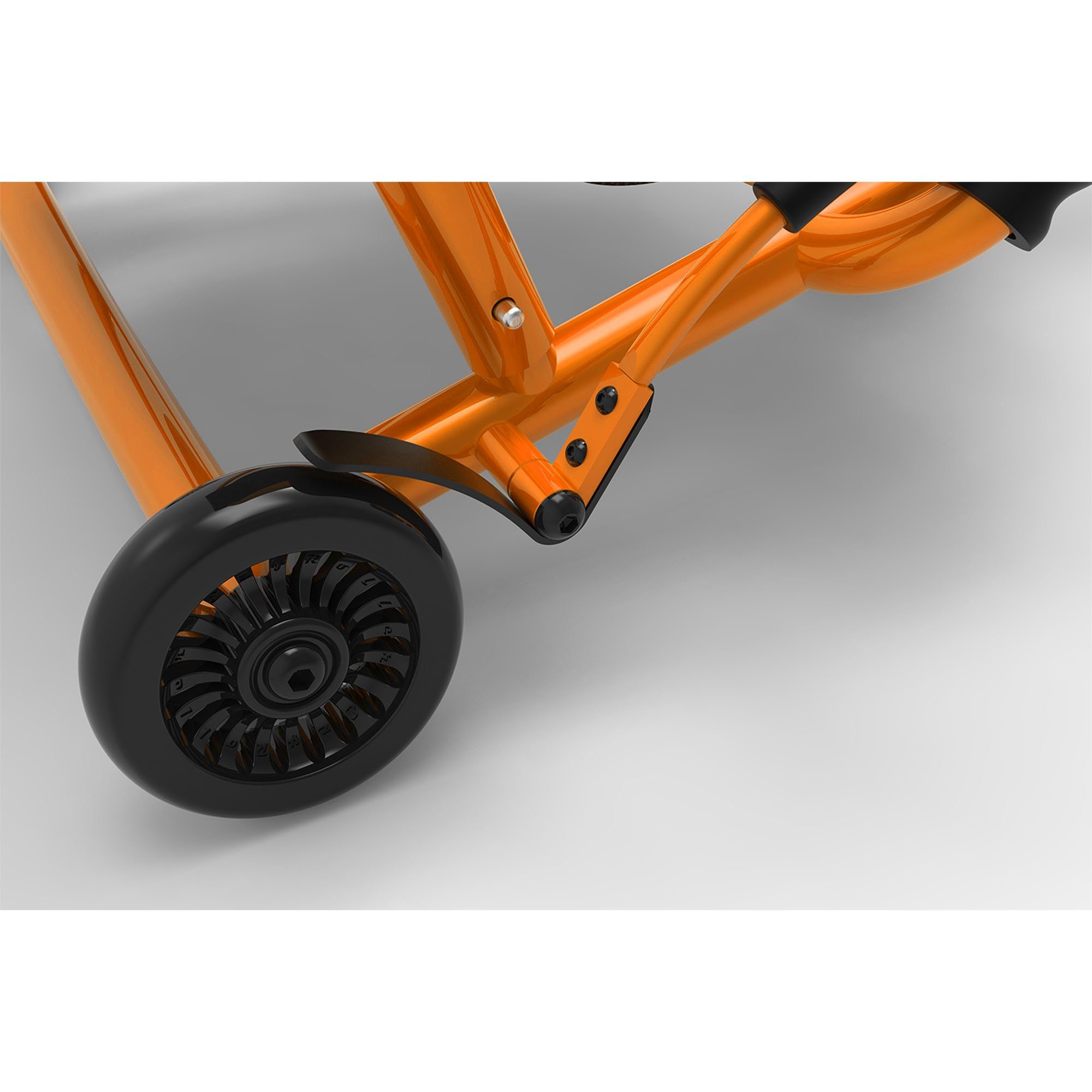 EzyRoller Dreiradscooter 14 orange Trike Kinder Jahre bis für Classic, Funfahrzeug Kinderfahrzeug 4 Dreirad ab