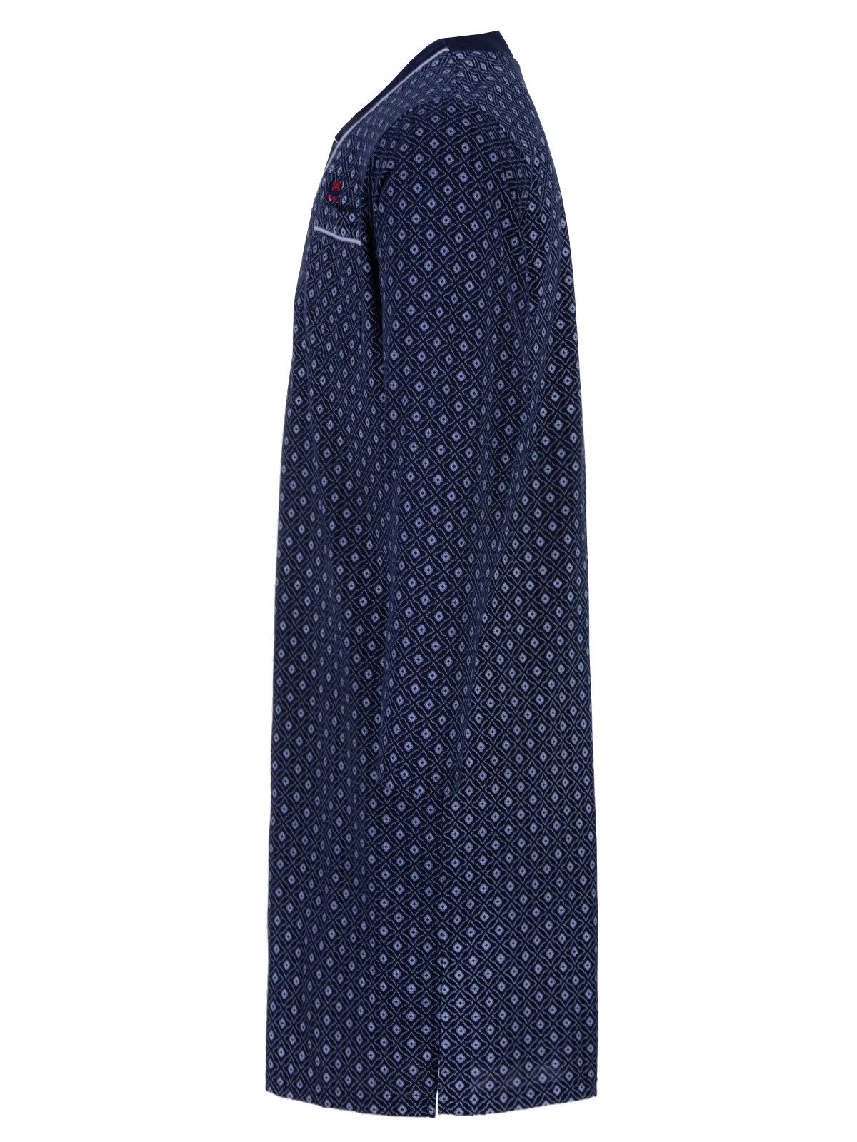 Henry Terre Nachthemd Nachthemd Langarm - Raute günstig online kaufen