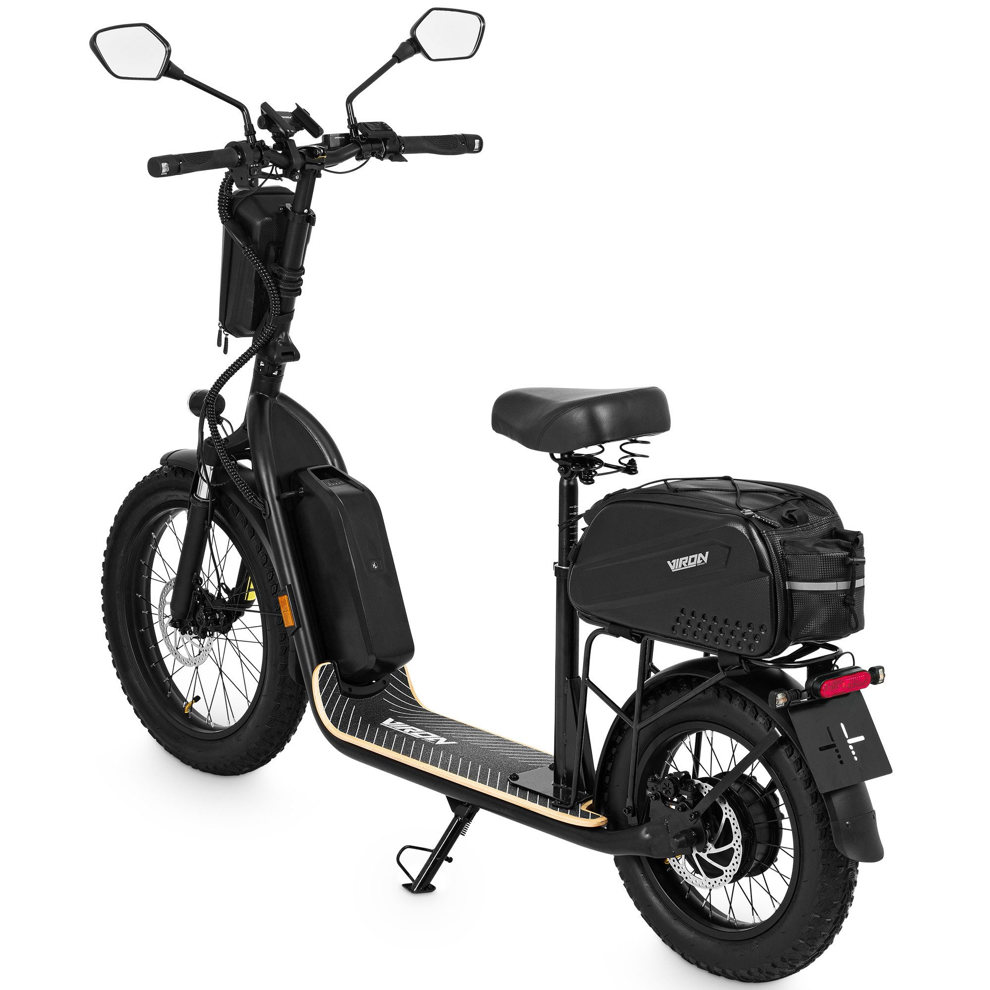 Viron E-Scooter XI-1500-EEC with road approval (ABE), electric scooter, electric moped, foldable scooter