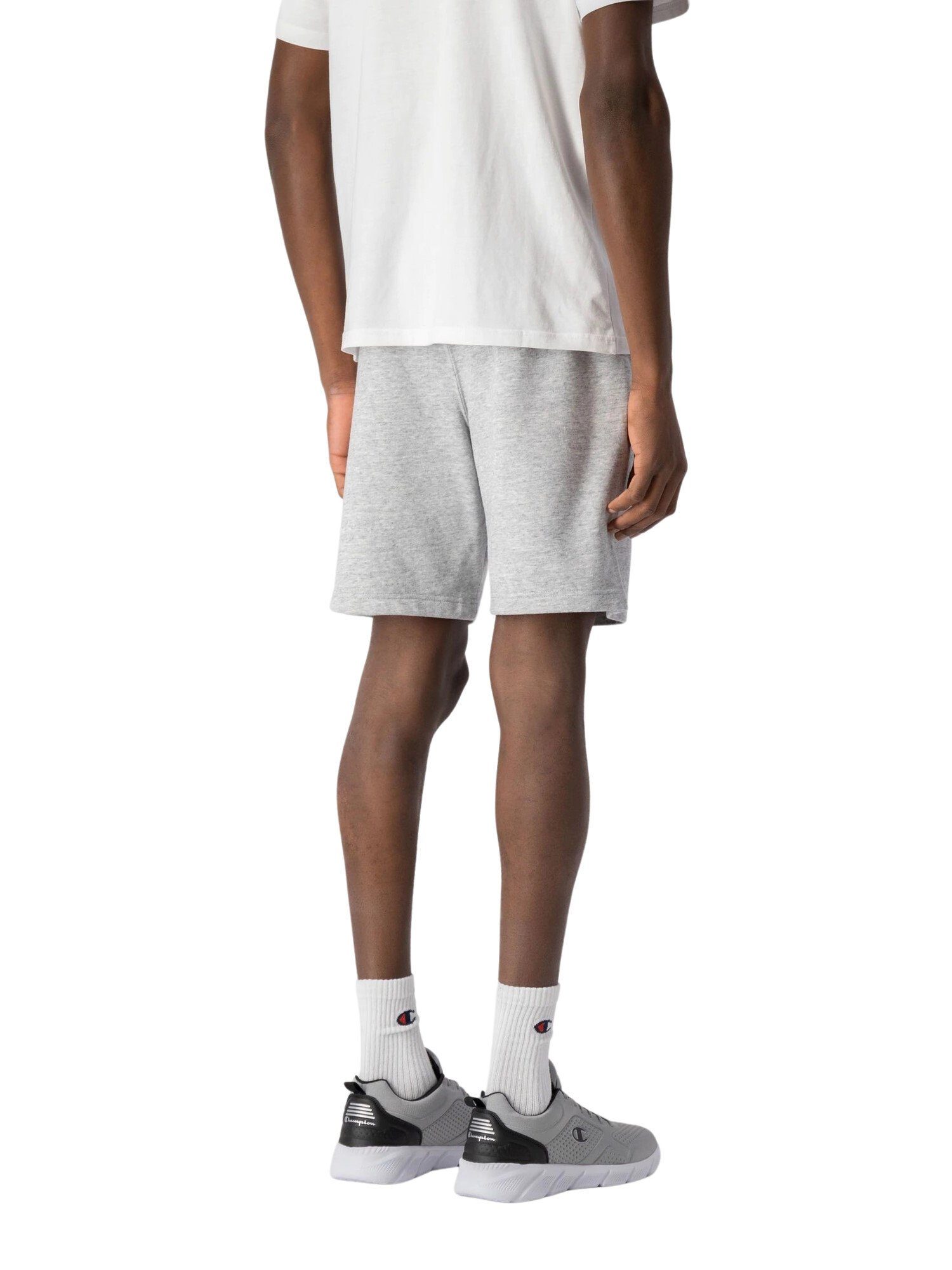 Champion Sweatshorts Shorts Bermuda-Fleece-Shorts mit grau