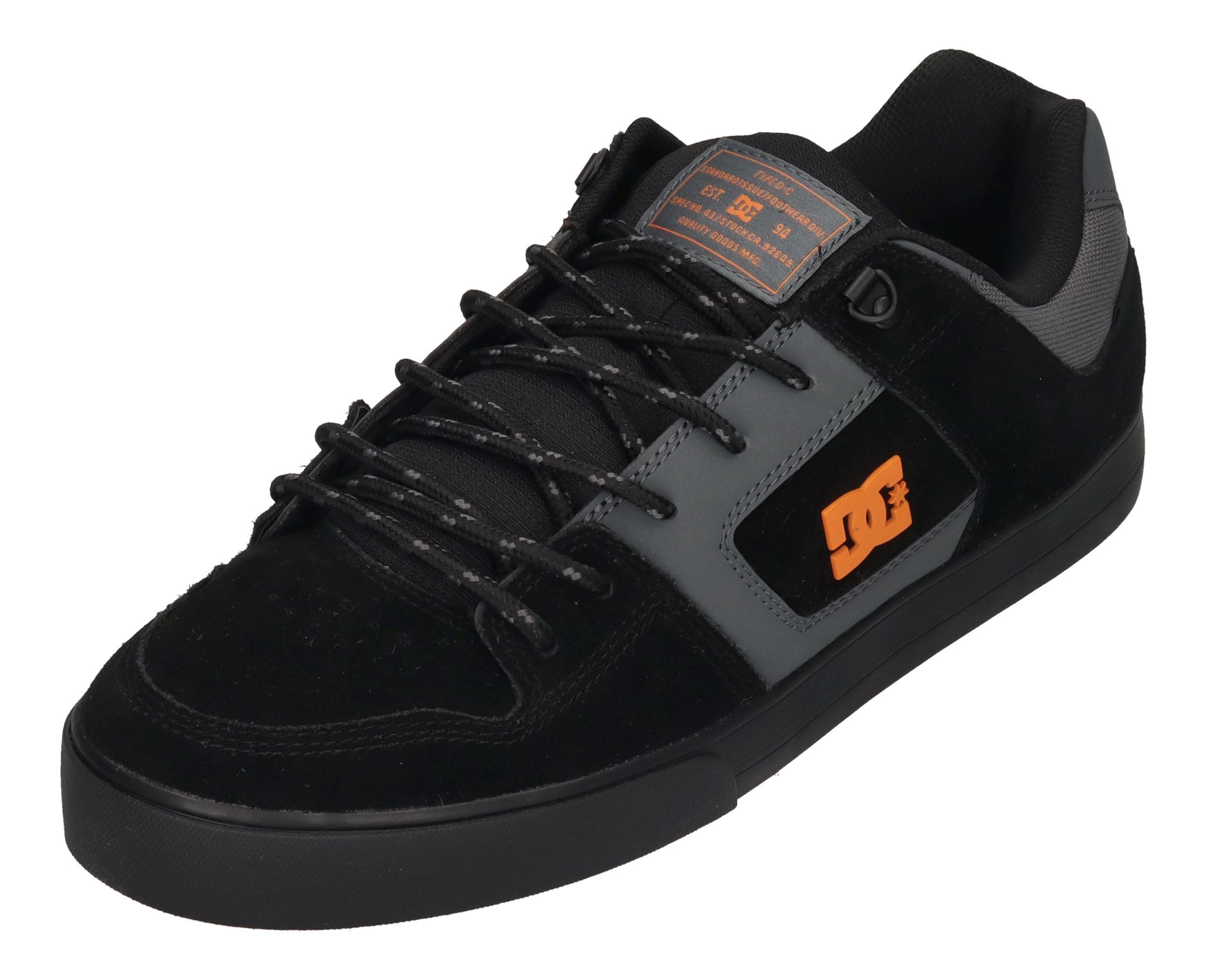DC Shoes PURE WNT Skateschuh grey black orange günstig online kaufen