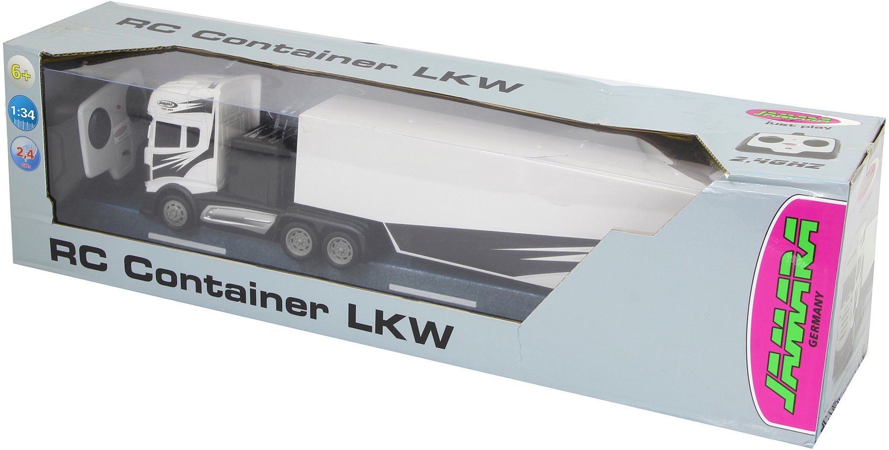 Image of JAMARA Container LKW EU 1:16 2.4 GHZ R/C Spielzeugfahrzeug, Weiß