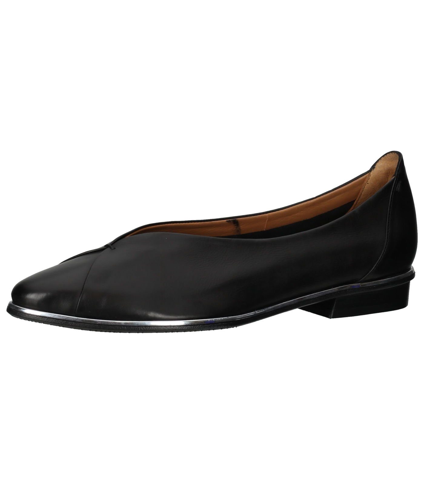 schwarz Ballerina 049890 Leder Everybody Ballerinas