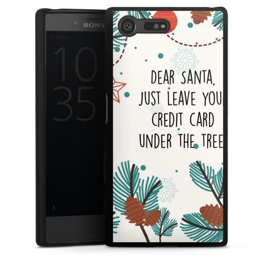 DeinDesign Handyhülle Dear Santa, Hülle Sprüche Statement Weihnachten