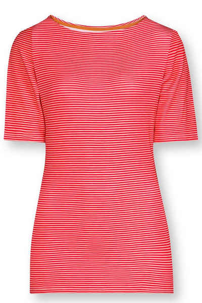 PiP Studio Kurzarmshirt Tjessy Little Sumo Stripe Top Short Sleeve 51512242-252