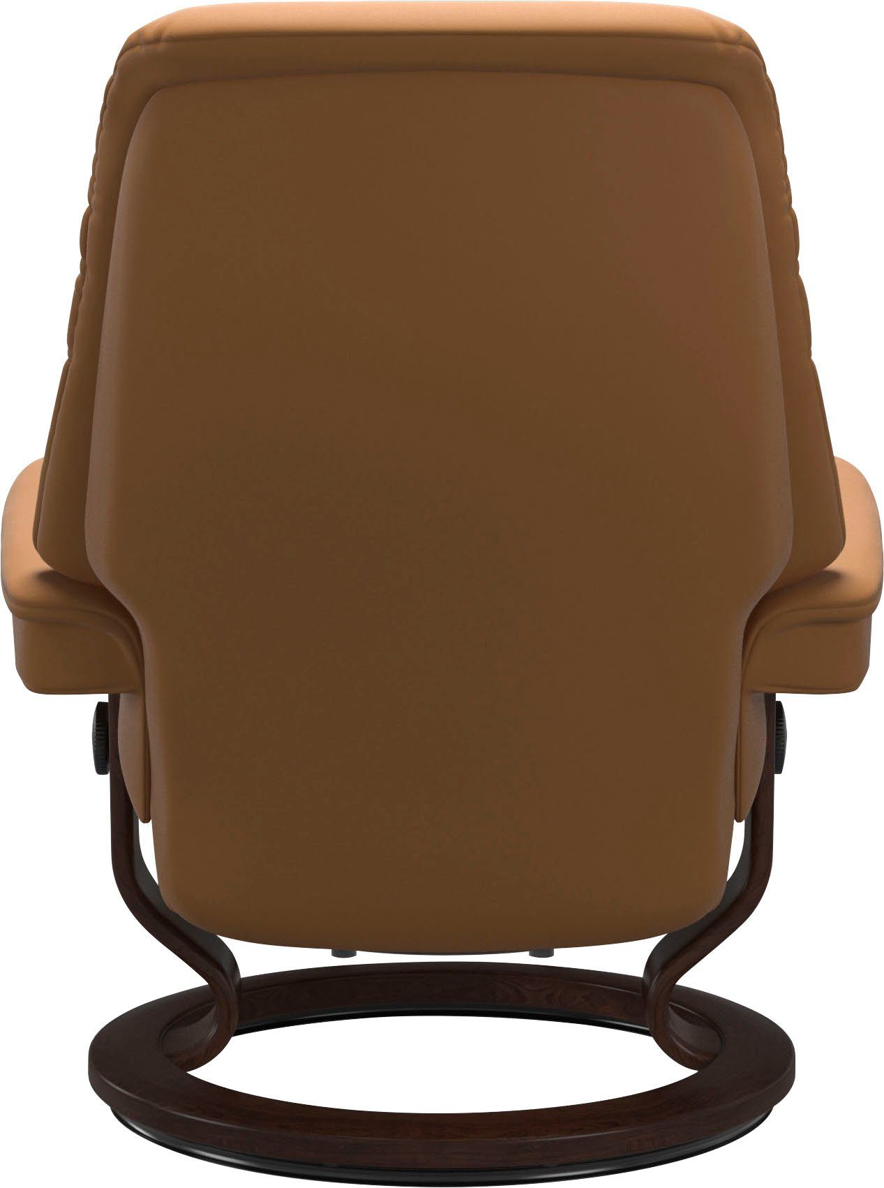 Stressless® Relaxsessel L, mit Base, Braun Hocker), mit (Set, Classic Sunrise Relaxsessel Größe Gestell