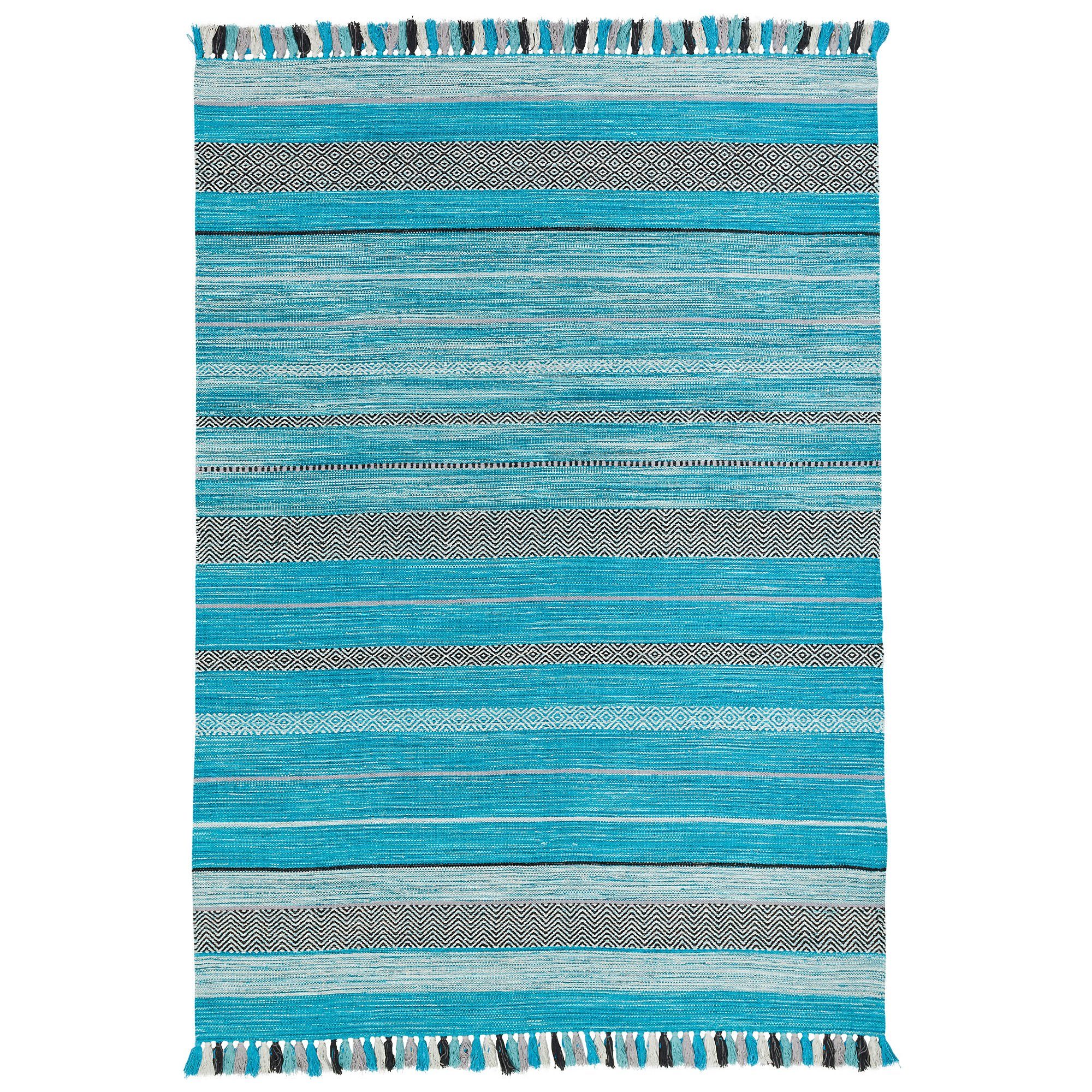 Pergamon Wollteppich Natur Teppich Kelim Kalleen, Rechteckig, Höhe: 8 mm günstig online kaufen