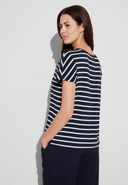 STREET ONE Shirttop mit Streifen-Muster