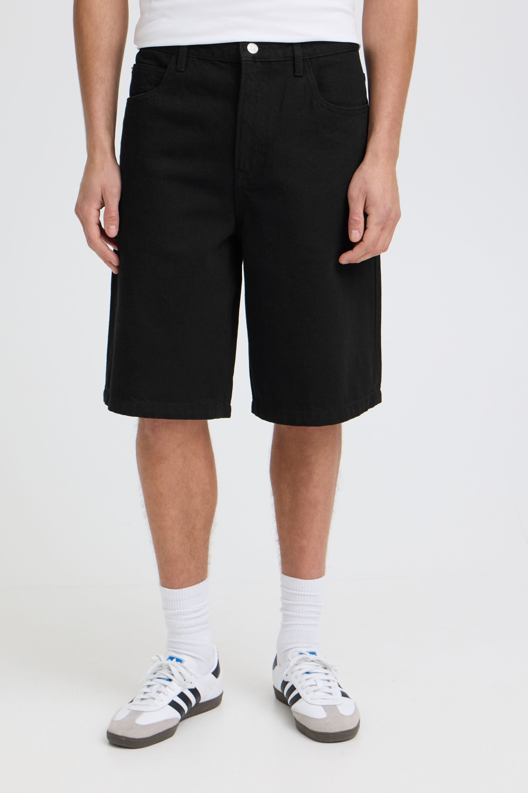 !Solid Jeansshorts SDOmid Weite Jeansshorts im 5-Pocket-Stil - Relaxed Fit
