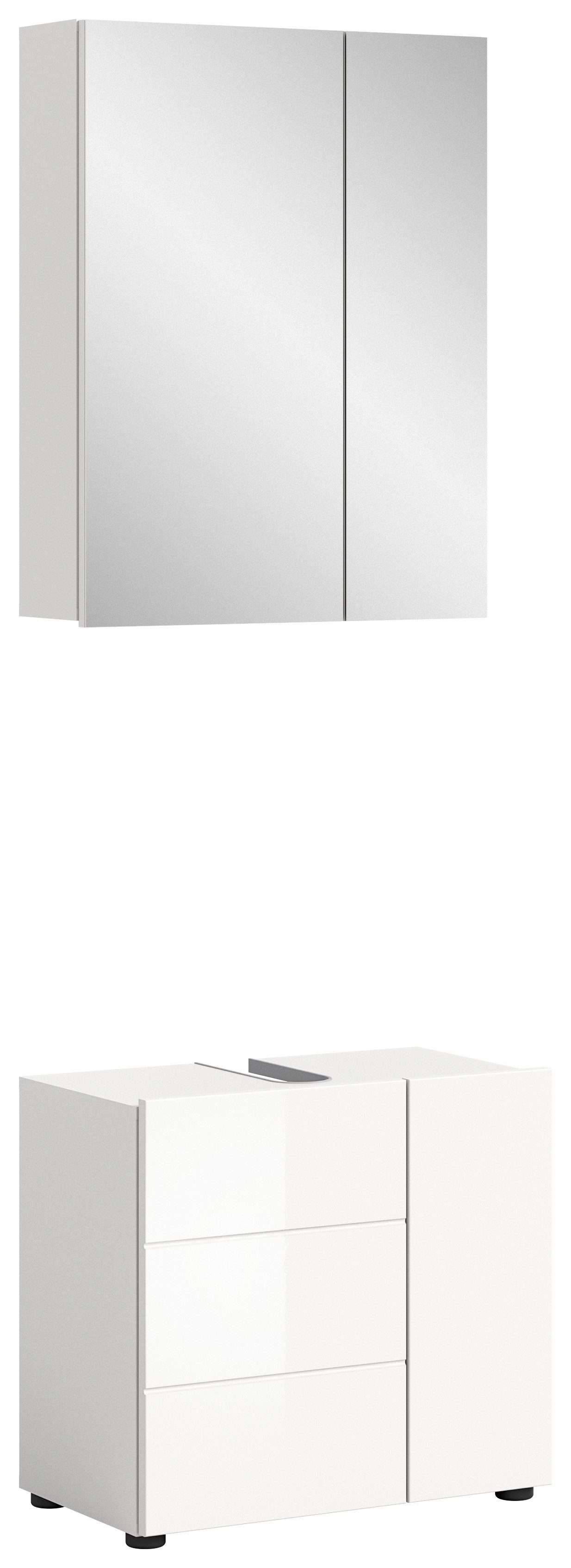 welltime Badmöbel-Set BIEL, TOPSELLER, 2 teilig, günstig online kaufen