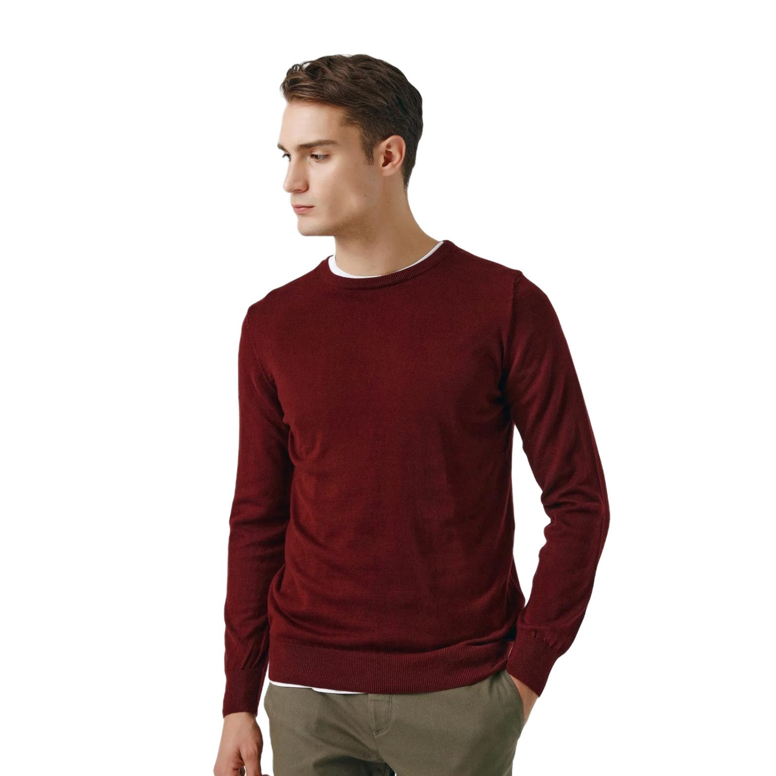 D'S DAMAT Sweater Strickwaren Herren, Pullover Herren, Strickjacke, Longsleeve, Herren-J