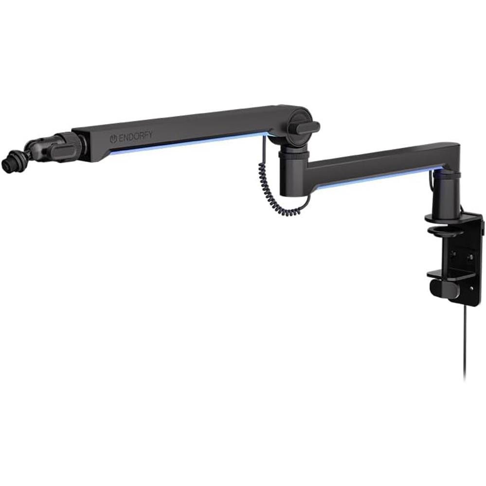 ENDORFY Mikrofon-Halterung Broadcast Low Profile RGB Boom Arm, Mikrofonarm