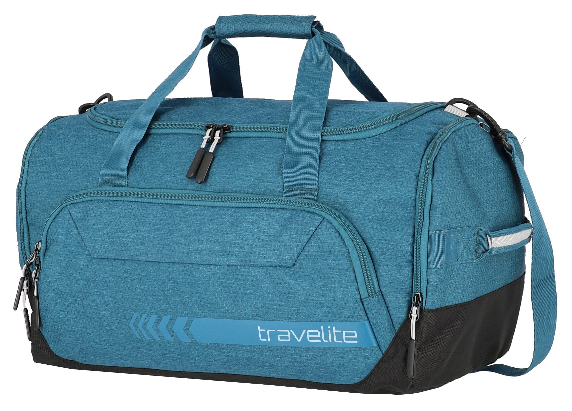travelite Reisetasche KICK OFF, verschiedene Größen und Farben, Reisegepäck Sporttasche Freizeittasche mit Aufsteckfunktion