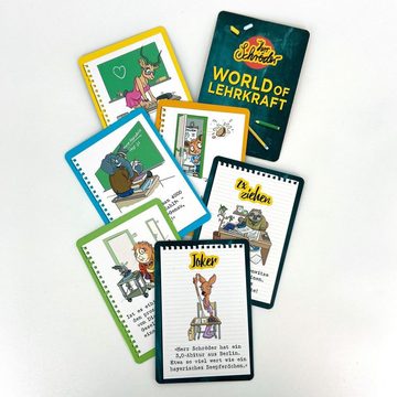 Riva Spiel, World of Lehrkraft - Das Kartenspiel