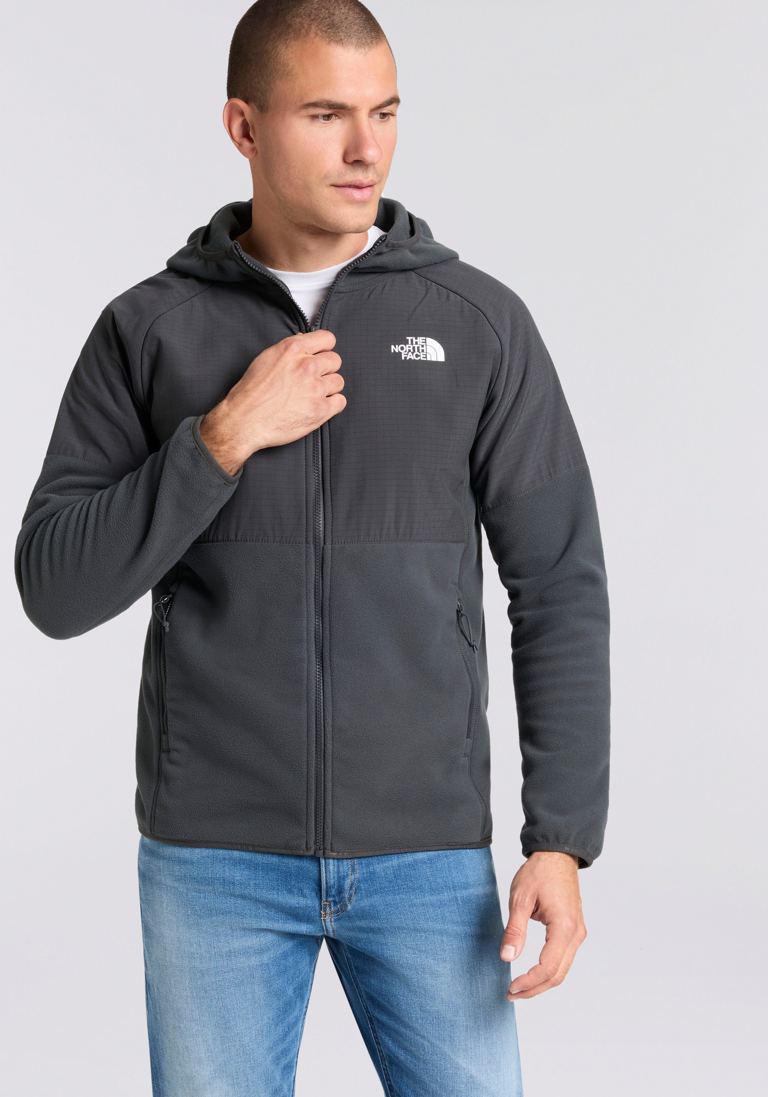 The North Face Fleecejacke Glacier Fleece mit Logodruck günstig online kaufen
