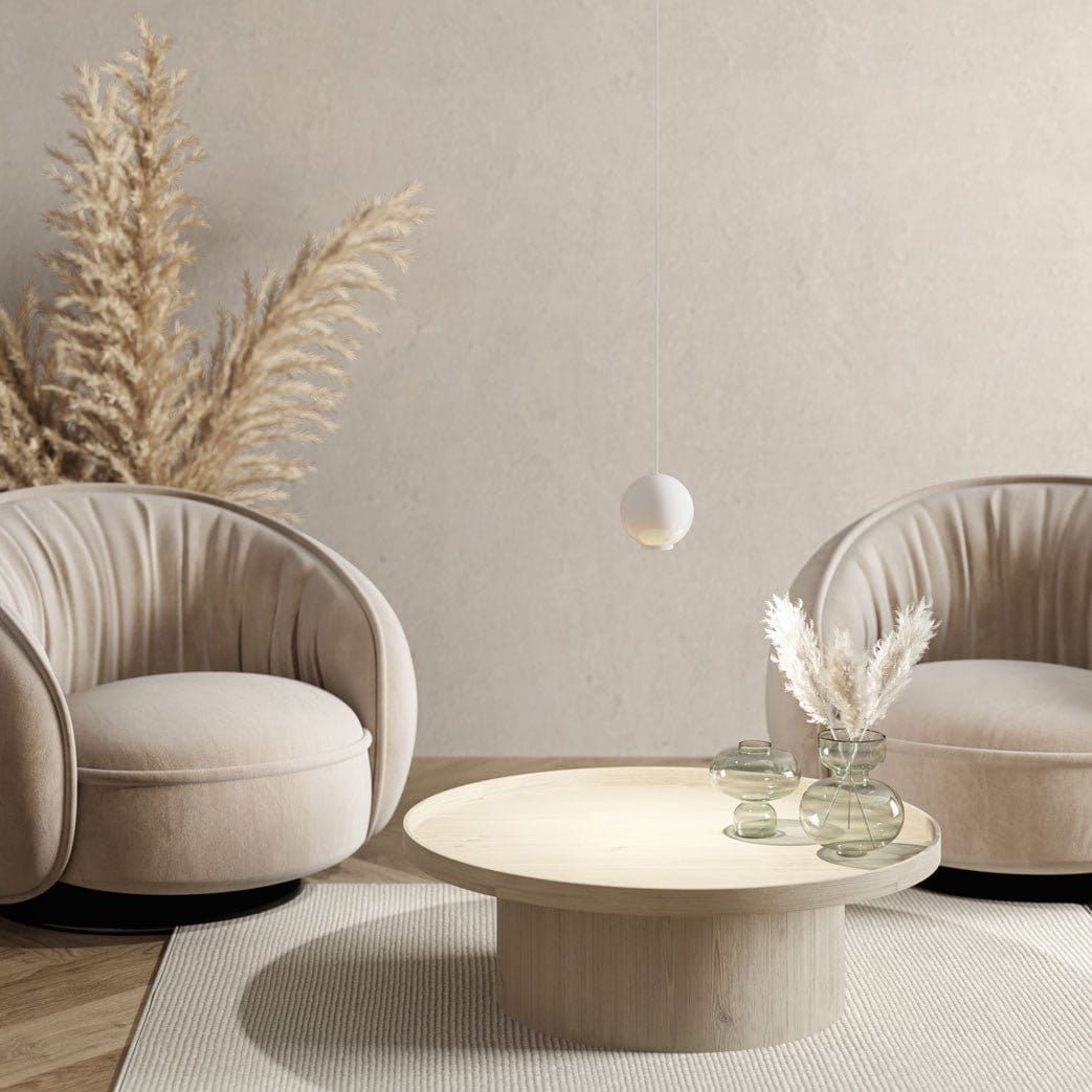 Neona LED Deckenleuchte EOS Weiß, Einstellbarer Lichtkegel, LED fest integriert, Warmweiß