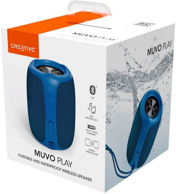 Creative MuVo Play Bluetooth Lautsprecher (Bluetooth, 10 W)  - Onlineshop OTTO