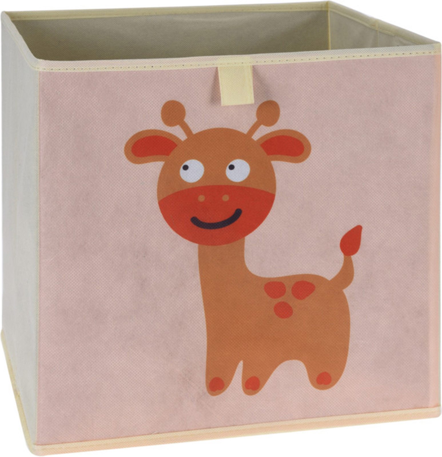 Koopman Spielzeugtruhe Spielzeugbox Aufbewahrung 32x32x32 cm Motiv 4 er Set günstig online kaufen