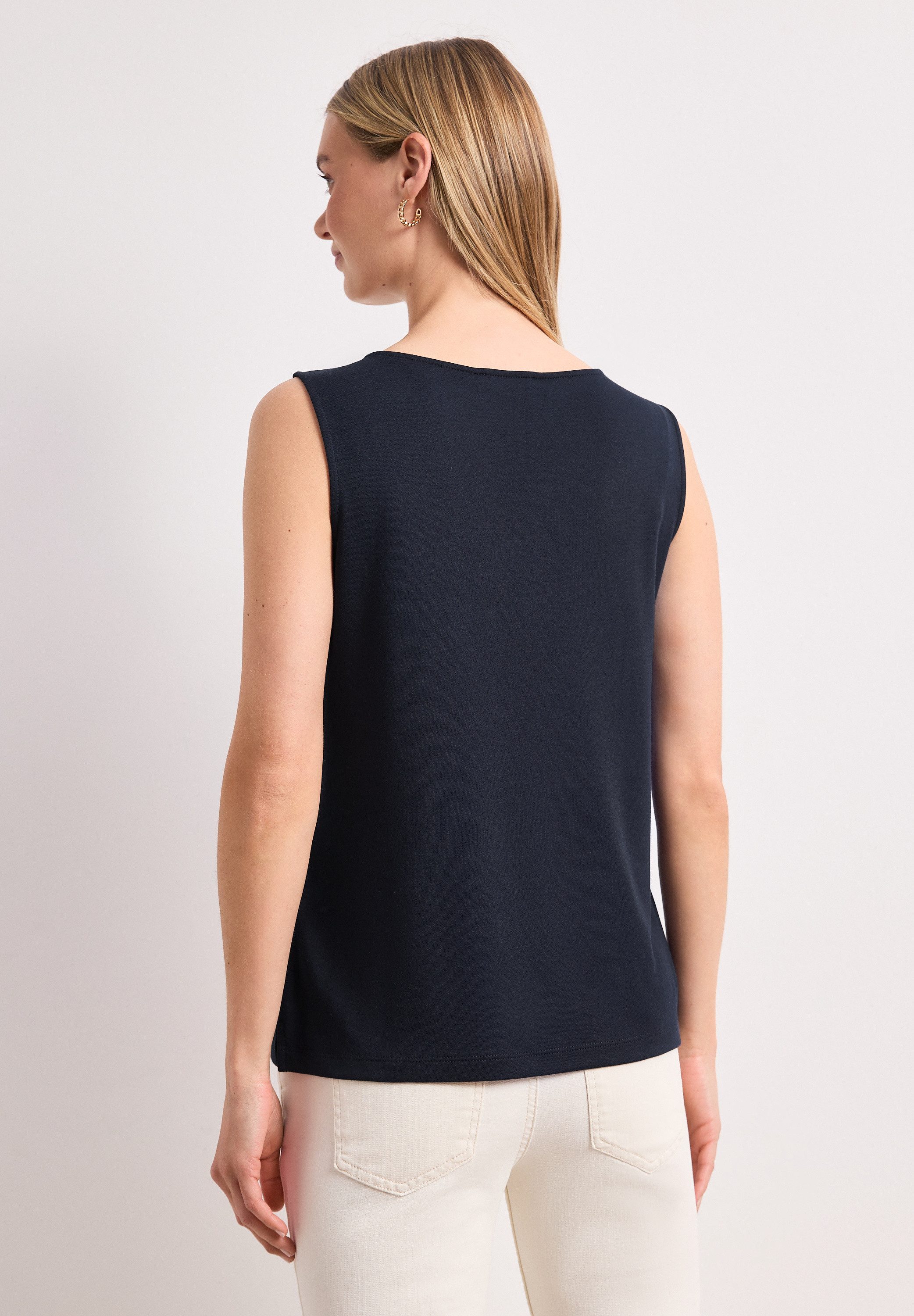 STREET ONE Shirttop und Cut-Out-Detail