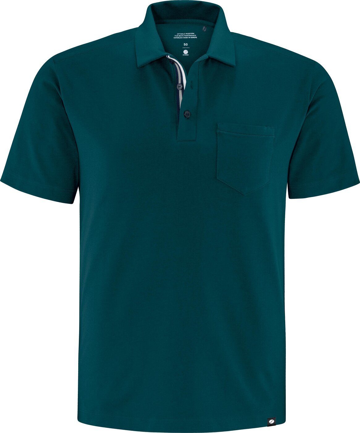 SCHNEIDER Sportswear Poloshirt DANM-POLO Herren Poloshirt deep-atlantic (türkis)