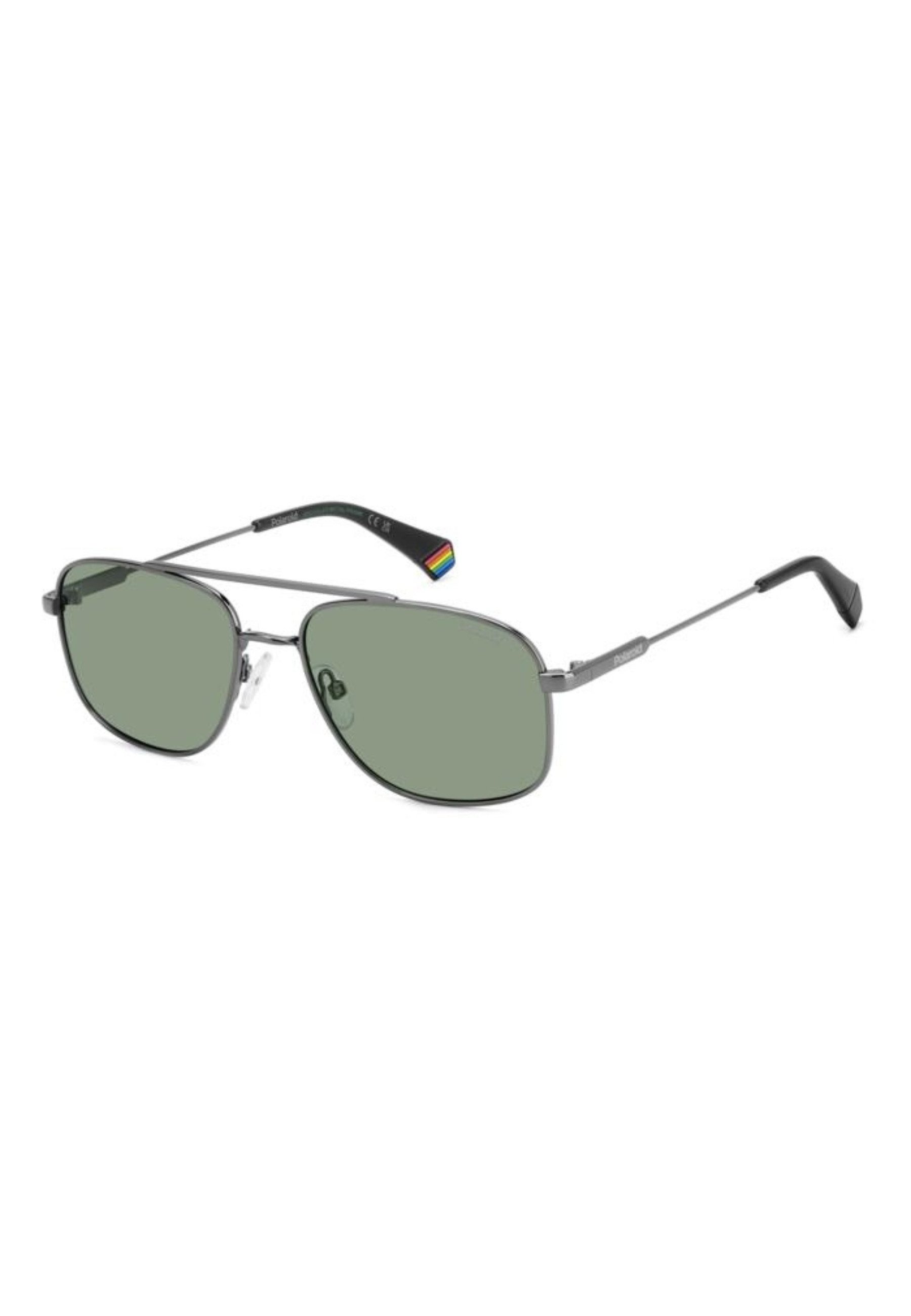 Polaroid Sonnenbrille Polaroid PLD 6235/S/X - ASR/UC Dunkles Ruthenium Grün (Set)