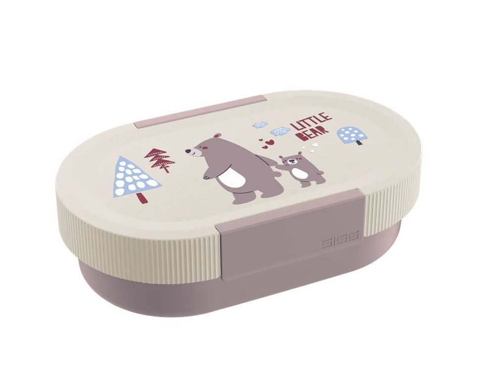 Sigg Lunchbox SIGG LUMO Kids Lunchbox 0.8 Liter, verschiedene Motive, (optimal auf die passenden SIGG VIVA Trinkflaschen abgestimmt), ideal für Pausenbrot, Obst und Snacks in Schule