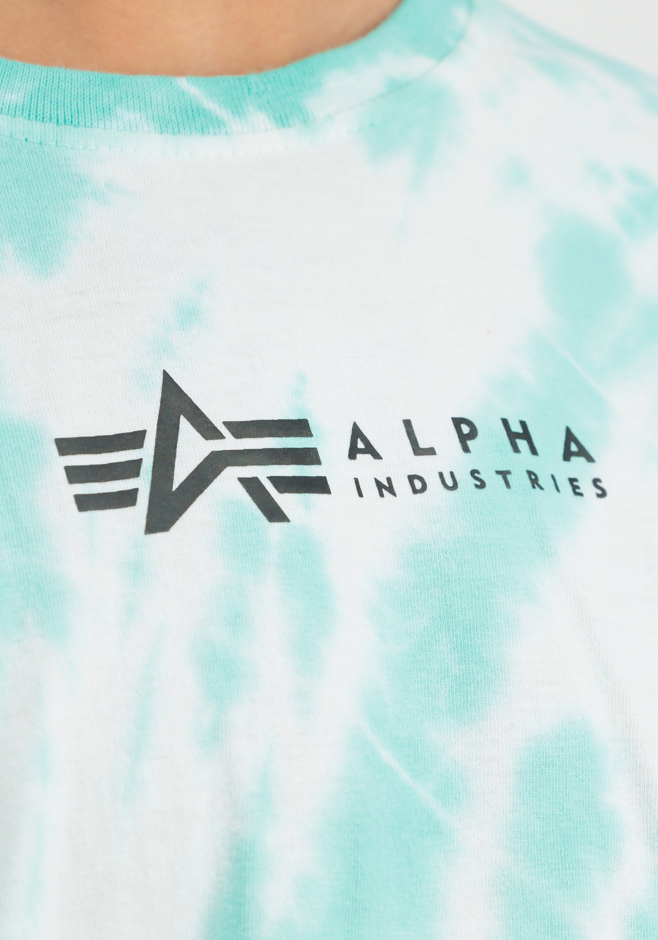 Tie Alpha - Men green T-Shirt Industries Industries Alpha atomic T T-Shirts Dye