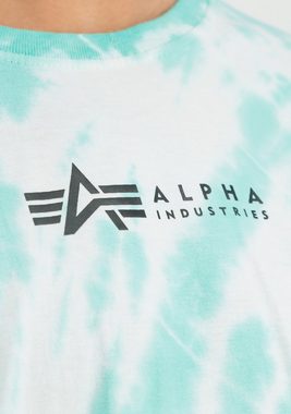Alpha Industries T-Shirt ALPHA INDUSTRIES Men - T-Shirts Tie Dye T